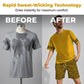 🥳SUMMER HOT SALE🥳💞50K+ SOLD!💥50% OFF! 🔥Men's Tracksuit Set – Yellow, Graphic, Quick-Dry, Summer