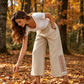 🥳SUMMER HOT SALE🥳💞50K+ SOLD!💥50% OFF! 🔥 Women's Wide-Leg Pants – Elastic Waist, Tassel Cuffs, Draping, Bohemian ✨