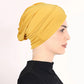 🥳SUMMER HOT SALE🥳💞50K+ SOLD!💥50% OFF! 🔥 Soft Stretch Turban Cap – Milk Silk Fabric & Anti-Slip Fit – Hair Volume Concealer – Multi-Use Under Scarf 🧣