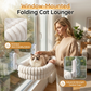📢📢50% OFF !! ⏰Foldable Suction Cat Window Hammock |Folds Flat Against the Window When Not in Use☁️