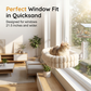 📢📢50% OFF !! ⏰Foldable Suction Cat Window Hammock |Folds Flat Against the Window When Not in Use☁️