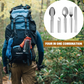🔥2026 New Upgrade ＆ Hot Sale ＆ 50％ Off🔥4-in-1 Stainless Steel Portable Cutlery Set