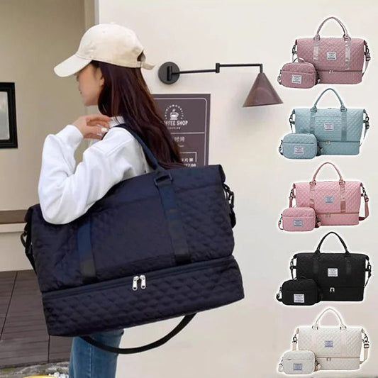 🔥2026 New Arrival ＆ Hot Sale🔥Large Capacity Travel Bag Set with Wet and Dry Separation