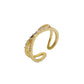 🔥2026 New Arrival ＆ Hot Sale ＆ 50％ Off🔥Adjustable Double Layer Criss-Cross Ring