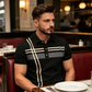 🔥Last day of the limited-time 50% off sale🔥Men's Striped Short Sleeve Collared Top🌿
