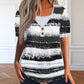 🥳SUMMER HOT SALE🥳💞50K+ SOLD!💥50% OFF! 🔥 Faux Two-Piece Striped Top – Henley, Casual ✨