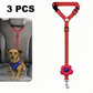 🐕‍🦺Last Day Special Price:£ 7.99!!!🔥2-in-1 Dog Car Seat Belt & Walking Leash🐶🚗