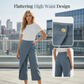 🔥2026 New Arrival ＆ Hot Sale🔥 Women's Patchwork Cropped Casual Pants 🌸
