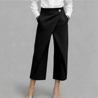 🔥2026 New Arrival ＆ Hot Sale🔥 Women's Patchwork Cropped Casual Pants 🌸