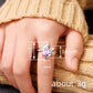 🔥2026 New Arrival ＆ Hot Sale ＆ 50％ Off🔥Asymmetrical Marquise Cut Purple Zircon Ring