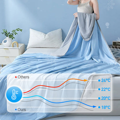 📢📢40% OFF !! ⏰❄️Comfortable Cooling Blanket❄️