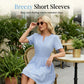 🔥2026 New Arrival ＆ Hot Sale ＆ 50％ Off🔥Women's Short Sleeve Tiered Mini Dress