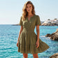🔥2026 New Arrival ＆ Hot Sale ＆ 50％ Off🔥Women's Short Sleeve Tiered Mini Dress