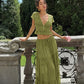 🔥2026 New Arrival ＆ Hot Sale ＆ 50％ Off🔥Elegant Lace V-Neck Top & Maxi Skirt Set