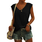 📢📢50% OFF !! ⏰Women's Casual V-Neck Loose Fit Tank Top