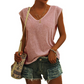 📢📢50% OFF !! ⏰Women's Casual V-Neck Loose Fit Tank Top