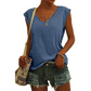 📢📢50% OFF !! ⏰Women's Casual V-Neck Loose Fit Tank Top