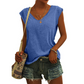 📢📢50% OFF !! ⏰Women's Casual V-Neck Loose Fit Tank Top
