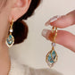 🔥2026 New Arrival ＆ Hot Sale🔥Sky Blue Drop Dangle Hoop Earrings
