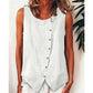 🌸 50% OFF NOW! 🌸Summer Loose Fit Button-Up Tunic Vest