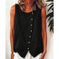🌸 50% OFF NOW! 🌸Summer Loose Fit Button-Up Tunic Vest