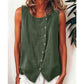 🌸 50% OFF NOW! 🌸Summer Loose Fit Button-Up Tunic Vest