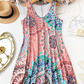 📢📢50% OFF !! ⏰Casual Sleeveless A-Line Printed Summer Dress