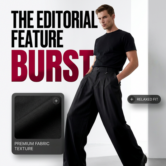 🔥2026 New Arrival ＆ Hot Sale ＆ 50％ Off🔥 Men's Classic Fit Wide-Leg Suit Trousers – Tailored cut, breathable fabric & perfect for work, weddings or formal events ✨