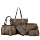 📢📢52% OFF !! ⏰ Stylish 6-in-1 Mother & Baby Bag Set – Printed, Versatile Shoulder, Crossbody & Handbag for Everyday Use 🌿
