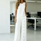 🔥2026 New Style ＆ Hot Sale ＆ 50％ Off🔥Women's Casual Sleeveless Top and Wide-Leg Pants Set