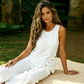 🔥2026 New Style ＆ Hot Sale ＆ 50％ Off🔥Women's Casual Sleeveless Top and Wide-Leg Pants Set