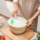 📢📢40% OFF !! ⏰9-in-1 Multifunctional Large Capacity Salad Spinner & Slicer