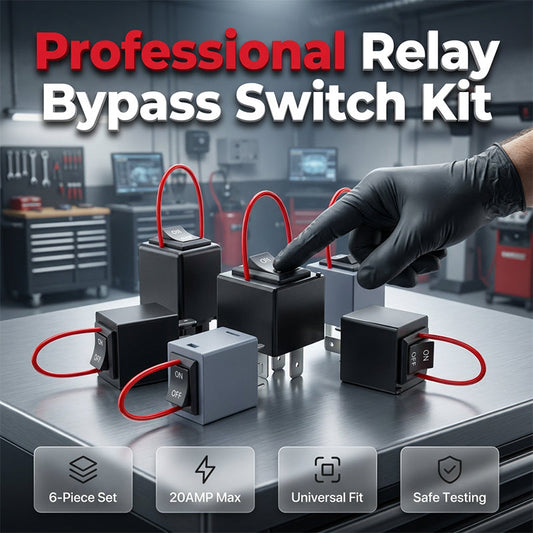 📢📢30% OFF !! ⏰Automotive Relay Tester and Bypass Jumper Set