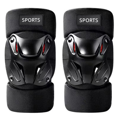 📢📢50% OFF !! ⏰ Motorcycle Knee & Elbow Guard Set – Hard Shell, Articulated, Adjustable 🏍️
