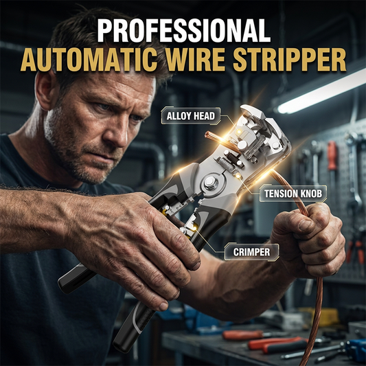 🔥2026 New Upgrade ＆ Hot Sale ＆ 50％ Off🔥Automatic Self-Adjusting Wire Stripper & Crimper