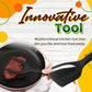 📢📢50% OFF !! ⏰ 2-in-1 Spatula Clip – Heat-Resistant Silicone & Non-Slip Handle – Kitchen Cooking Essential
