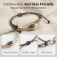 📢📢50% OFF !! ⏰ Adjustable Ceramic Beaded Bracelet – Ethnic, Boho, Sliding Knot 🔮