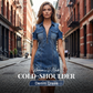 🌸 50% OFF NOW! 🌸Women's Cold-Shoulder Denim Dress👗