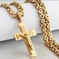 📢📢50% OFF !! ⏰Men's Vintage Chain Necklace with Cross Pendant