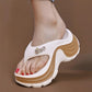 📢📢30% OFF !! ⏰ Women's Platform Thong Sandals – Chunky, Lightweight, Non-Slip ☀️