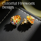 🥳2026 New Sytle🥳💞50K+ SOLD!💥50% OFF! 🔥 Colorful Firework Stud Earrings And Necklaces for Women