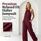 🌸 50% OFF NOW! 🌸 Women's Halter Neck Sleeveless Wide-Leg Jumpsuit