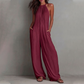 🌸 50% OFF NOW! 🌸 Women's Halter Neck Sleeveless Wide-Leg Jumpsuit