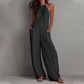 🌸 50% OFF NOW! 🌸 Women's Halter Neck Sleeveless Wide-Leg Jumpsuit