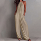 🌸 50% OFF NOW! 🌸 Women's Halter Neck Sleeveless Wide-Leg Jumpsuit