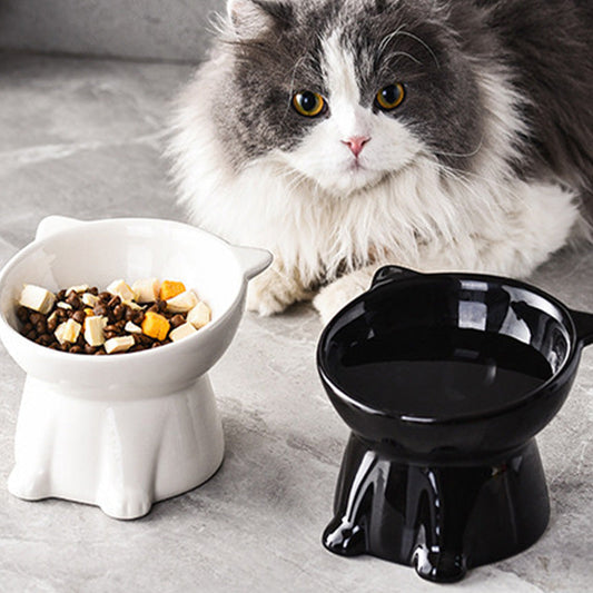 📢📢50% OFF !! ⏰Ergonomic Elevated Cute Cat Bowl