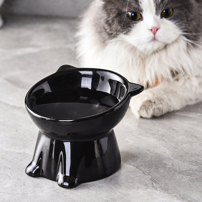 📢📢50% OFF !! ⏰Ergonomic Elevated Cute Cat Bowl