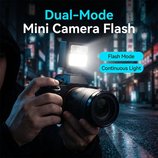 📢📢40% OFF !! ⏰Pocket-Sized Rechargeable Camera Flash