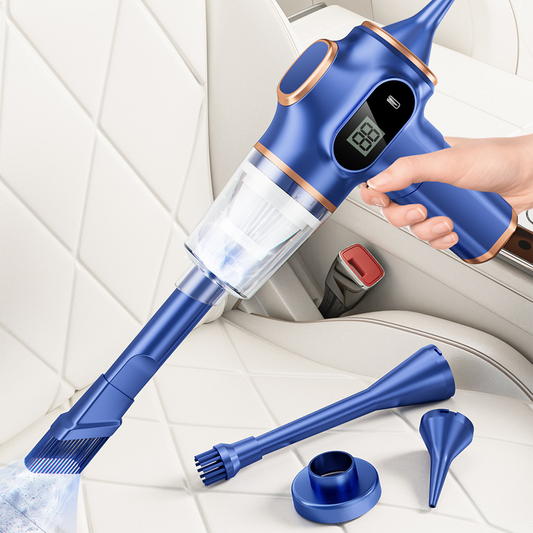 📢📢50% OFF !! ⏰4 in 1 High Power Cordless Car Vacuum Cleaner