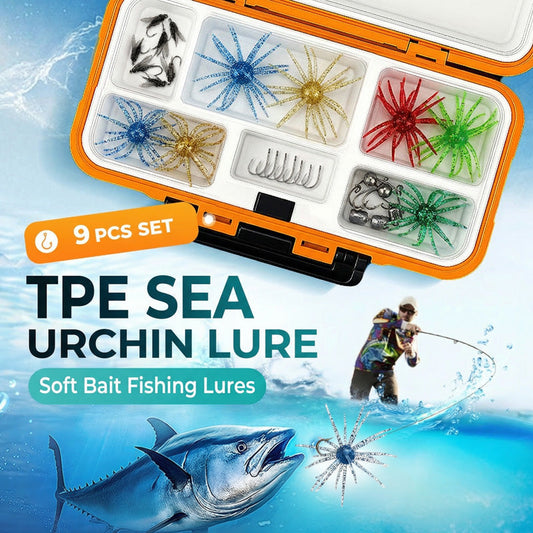 📢📢50% OFF !! ⏰Bionic Sea Urchin Soft Fishing Lure